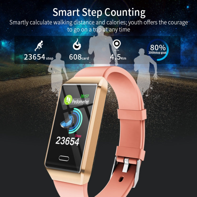 Bracelet intelligent X9 avec écran TFT de 1,14 pouce, étanche IP67, podomètre / rappel d'appel / surveillance de la fréquence cardiaque / surveillance de la tension artérielle / surveillance du sommeil