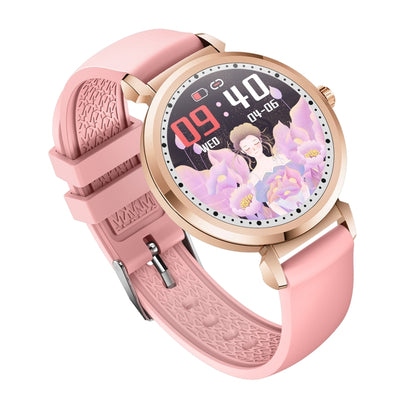KC06 Women Menstrual Period Smart Watch Bracelet, Blood Pressure / Heart Rate Monitoring, Silicone Strap