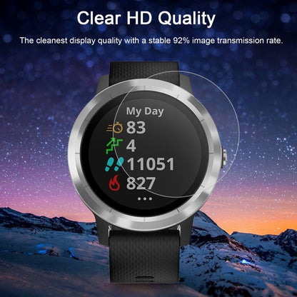 ENKAY Hat-Prince 0.2mm 9H 2.15D Curved Edge Tempered Glass Film for Garmin Vivoactive 3 trainer, 1 PCS Garmin Vivoactive 3 trainer
