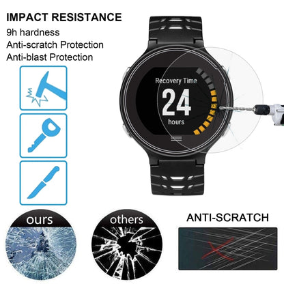 ENKAY Hat-Prince for Garmin Forerunner 630 Smart Watch 0.2mm 9H Surface Hardness 2.15D Curved Edge Tempered Glass Film