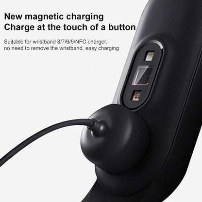 For Xiaomi Mi Band 5 / 6 / 7 USB Magnetic Attraction Charging Cable, For Xiaomi Mi Band 5 / 6 / 7
