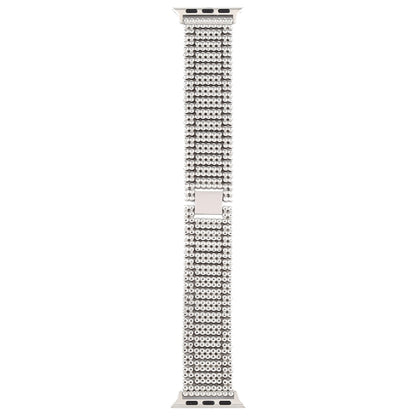 For Apple Watch Series 7 41mm / 6 & SE & 5 & 4 40mm / 3 & 2 & 1 38mm Nine Beads Stainless Steel Wrist Strap Watch Band, For Apple Watch Series 7 41mm / 6 & SE & 5 & 4 40mm / 3 & 2 & 1 38mm