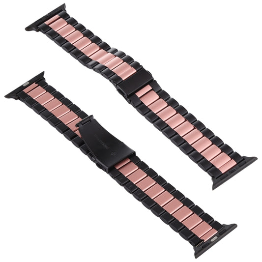 For Apple Watch Series 10 42mm / 9&8&7 41mm / SE 3&SE 2&6&SE&5&4 40mm / 3&2&1 38mm Stainless Steel Wrist Strap Watch Band, For Apple Watch Series 8&7 41mm / SE 2&6&SE&5&4 40mm / 3&2&1 38mm