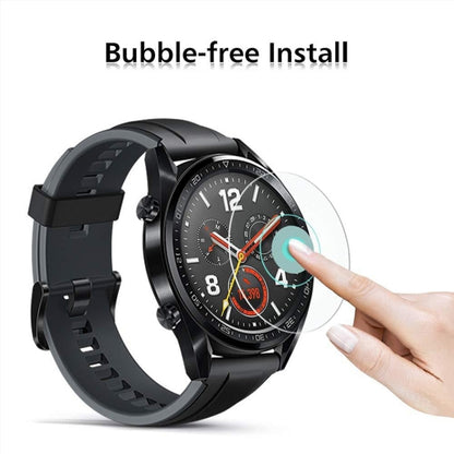 28mm Diametral Universal Tempered Glass Film for Galaxy, LG, Sony, Huawei, Garmin, 28mm
