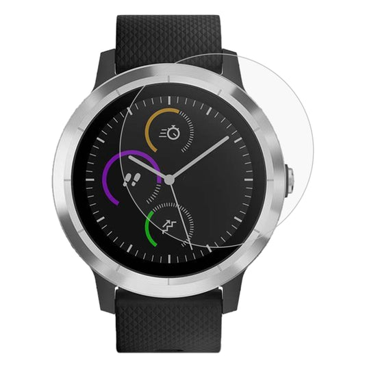 2 PCS ENKAY Hat-Prince pour Garmin vivoactive 3 Montre Intelligente 0.2mm 9H Dureté de Surface 2.15D Film d'écran en Verre Trempé Anti-explosion
