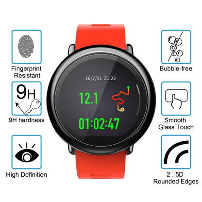 2 PCS ENKAY Hat-Prince for Xiaomi Huami AMAZFIT Smart Watch 0.2mm 9H Surface Hardness 2.15D Explosion-proof Tempered Glass Screen Film
