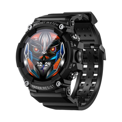 LOKMAT ATTACK 3 Montre Connectée Sport et Fitness avec Écran TFT de 1,28 pouces, Prise en Charge des Appels Bluetooth, ATTACK 3