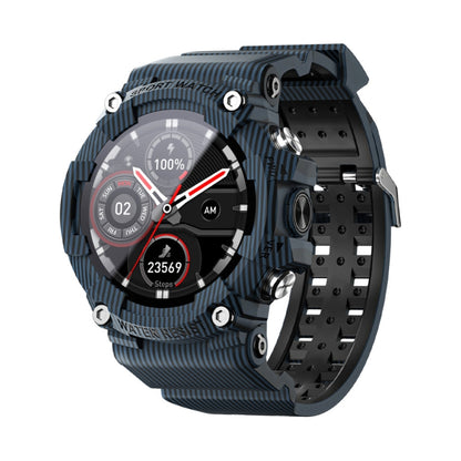 LOKMAT ATTACK 3 Montre Connectée Sport et Fitness avec Écran TFT de 1,28 pouces, Prise en Charge des Appels Bluetooth, ATTACK 3