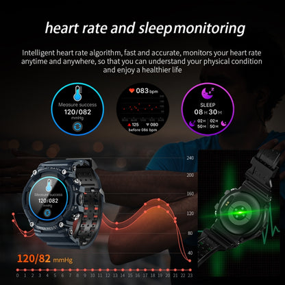 LOKMAT ATTACK 3 Montre Connectée Sport et Fitness avec Écran TFT de 1,28 pouces, Prise en Charge des Appels Bluetooth, ATTACK 3