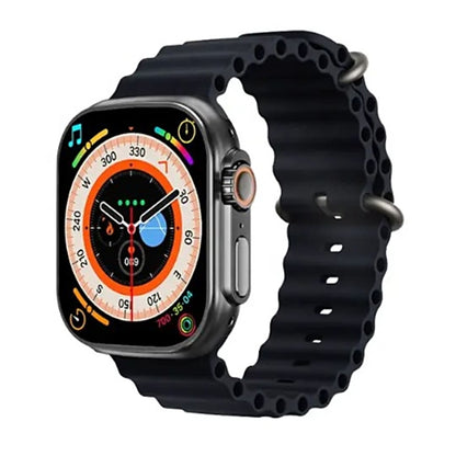 T800 Ultra 1.99 inch Ocean Silicone Band Smart Watch Support Heart Rate / ECG, Ocean Silicone Band (Black), Ocean Silicone Band (White), Ocean Silicone Band (Yellow)