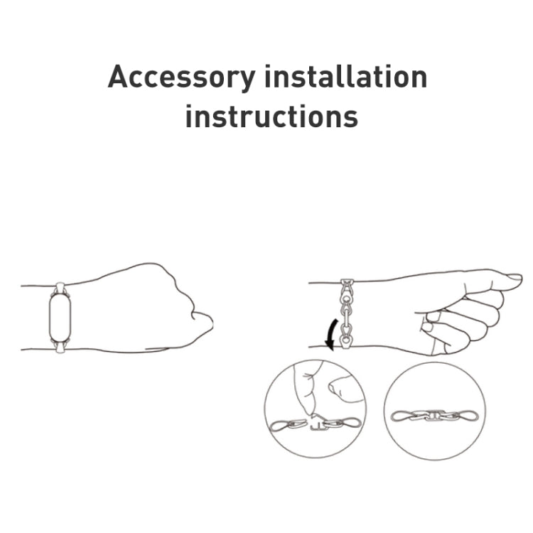 Original For Xiaomi Mi Band 8 Fashion Stainless Steel Bracelet