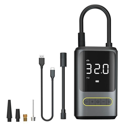 ATJ-8466 Portable Car Tire Air Pump Digital Display Wireless Electric Air Pump, Style: Lithium Battery, Lithium Battery Style