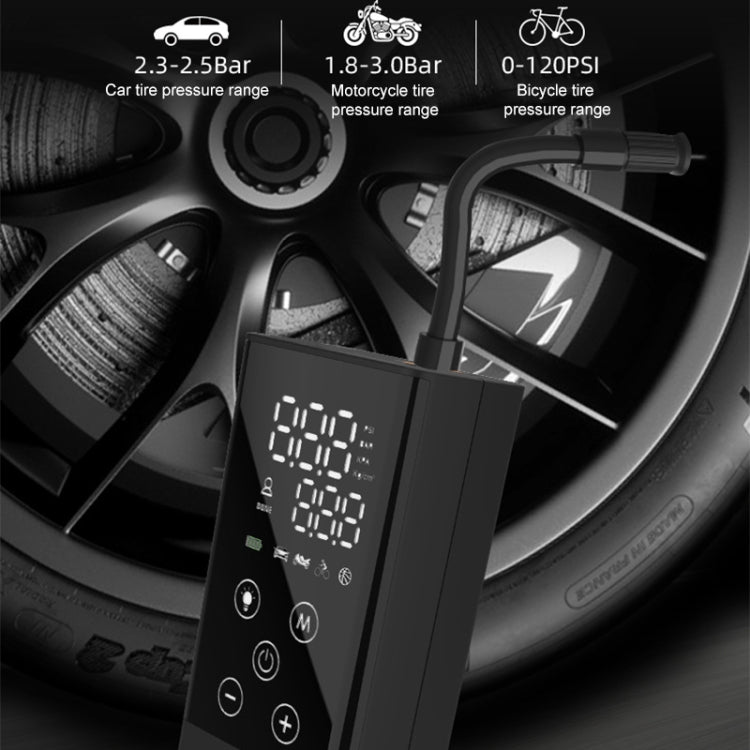 GP2 Car Portable Mini Touch Wreless Air Pump Smart Electric Air Pump, GP2