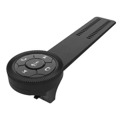Universal Strap Shape Steering Wheel Remote Control Car Multimedia Wireless Button Remote Control, Strap Shape Silver, Strap Shape Black