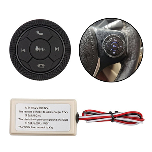 DQX-999A Contrôleur de bouton de volant multifonctionnel Télécommande sans fil pour écran DVD de voiture, DQX-999A