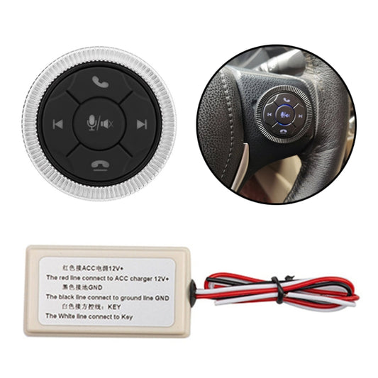 DQX-999A Contrôleur de bouton de volant multifonctionnel Télécommande sans fil pour écran DVD de voiture, DQX-999A
