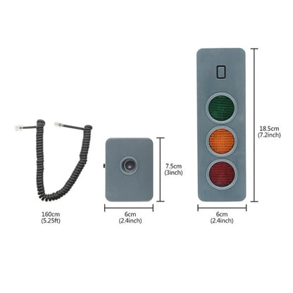 Car LED Traffic Light Anti-collision Smart Parking Device