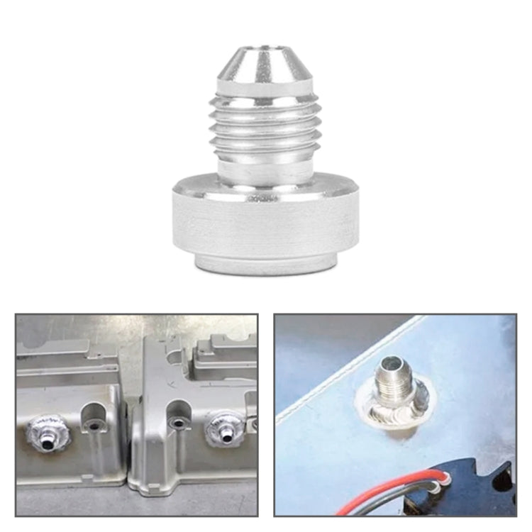 AN4 Car Oil Pipe Joint Breathable Pot Connector, AN4