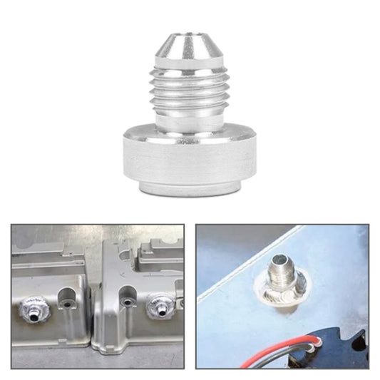 AN4 Car Oil Pipe Joint Breathable Pot Connector, AN4
