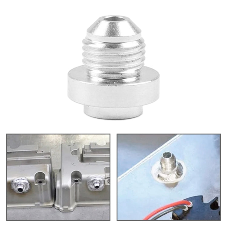 AN6 Car Oil Pipe Joint Breathable Pot Connector, AN6