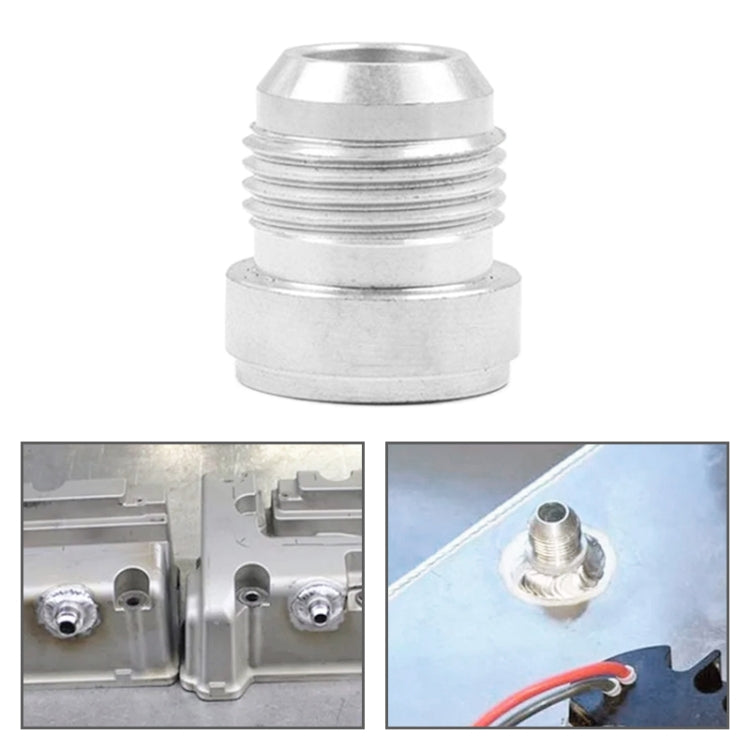 AN12 Car Oil Pipe Joint Breathable Pot Connector, AN12