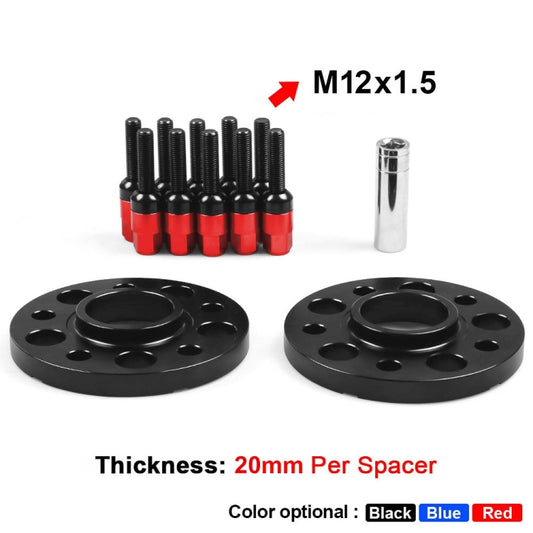 Pour Mercedes-Benz 20mm Voiture Modifié Moyeu de Roue Flasque Entretoise de Roue Centrale avec Vis M12x1.5, 20mm