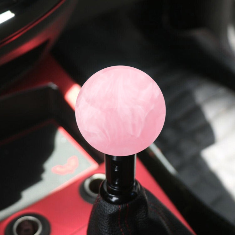 Car Modified Marble Star Gear Head Shifter Cover with Adapter, Pink, Green, Light Green, Light Blue, Purple