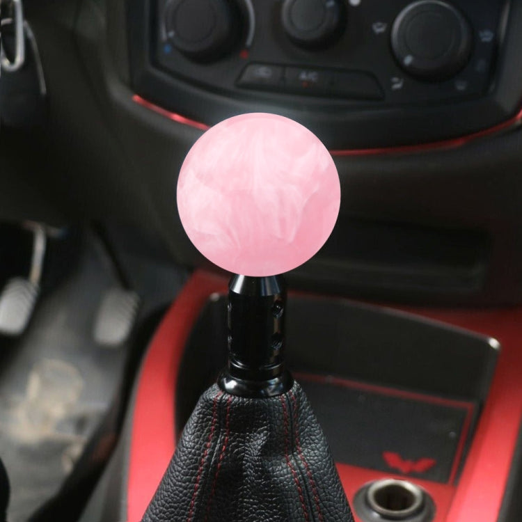 Car Modified Marble Star Gear Head Shifter Cover with Adapter, Pink, Green, Light Green, Light Blue, Purple