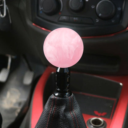 Car Modified Marble Star Gear Head Shifter Cover with Adapter, Pink, Green, Light Green, Light Blue, Purple