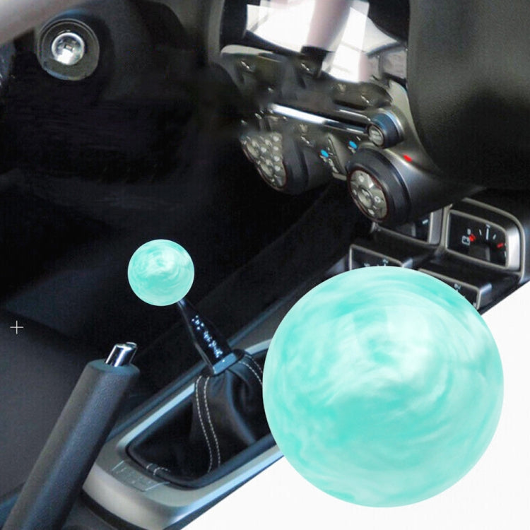 Car Modified Marble Star Gear Head Shifter Cover with Adapter, Pink, Green, Light Green, Light Blue, Purple