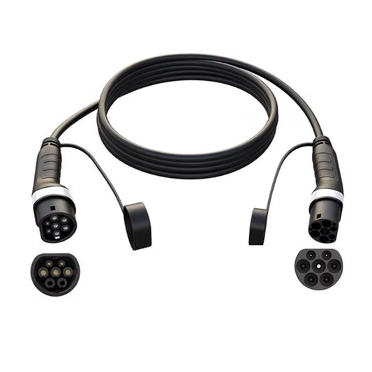 Feyree European Standard New Energy Electric Vehicle Charging Pile Double-ended Extension Cable, 250V 32A