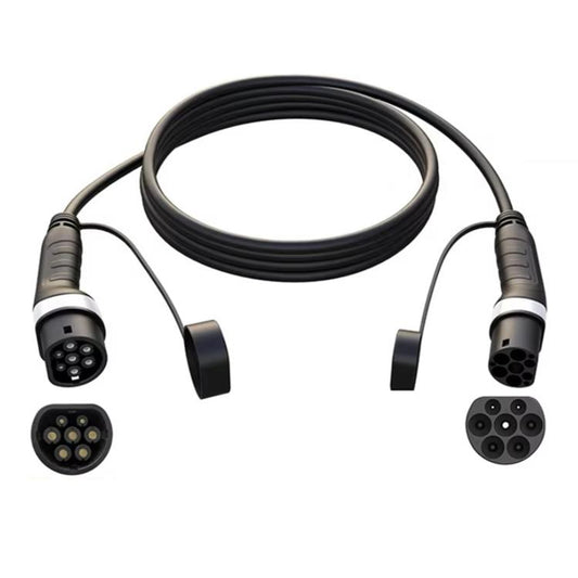 Feyree European Standard New Energy Electric Vehicle Charging Pile Double-ended Extension Cable, 480V 16A