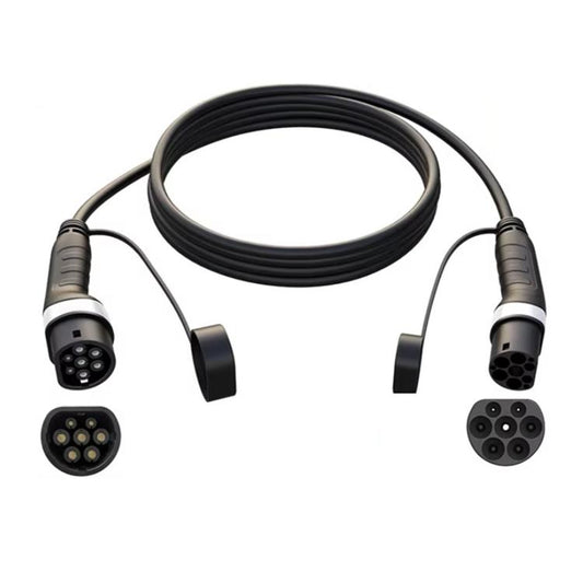 Feyree European Standard New Energy Electric Vehicle Charging Pile Double-ended Extension Cable, 480V 32A