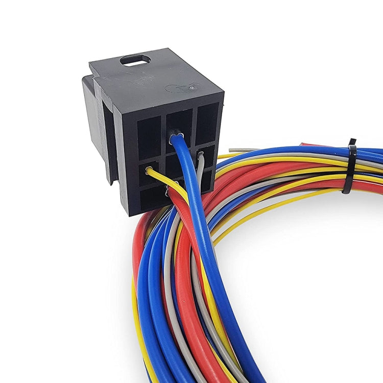 Universal 30A 12V Electric Fuel Pump Relay Kit, 30A 12V