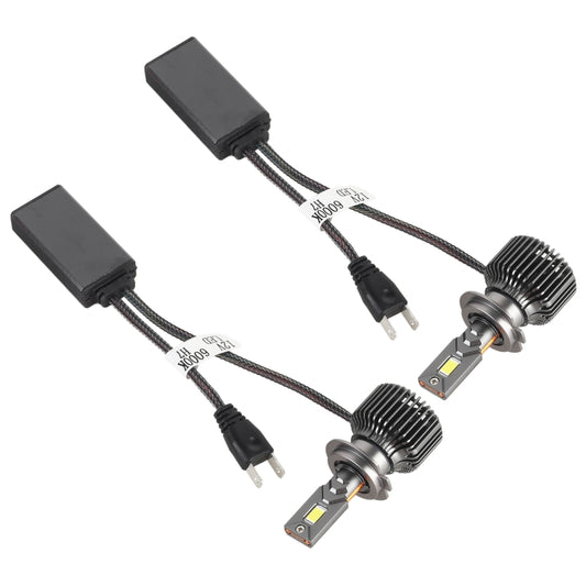 K11 1 Pair H7 12V / 85W / 6000K / 9000LM Car LED Headlight, H7