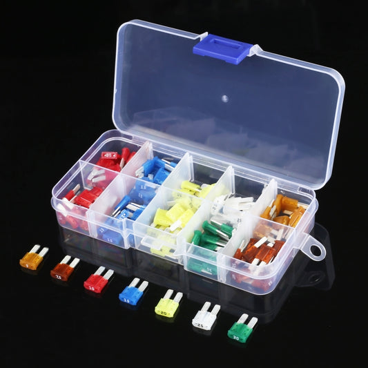 100 in 1 New Energy Car Blade Fuse Holder Set, 100 in 1 New Energy Car
