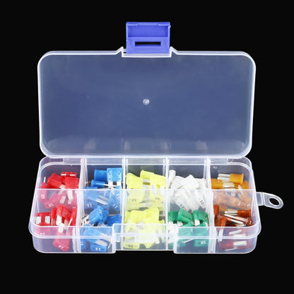 100 in 1 New Energy Car Blade Fuse Holder Set, 100 in 1 New Energy Car