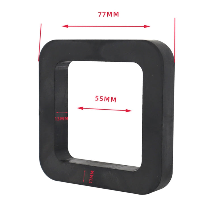 CP-3015 3 in 1 Car 2 inch Trailer Hitch Receiver Silencer Pad, 3 in 1