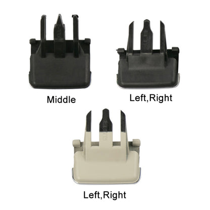 For Toyota Corolla Left-hand Drive Car Left and Right Air Conditioning Air Outlet Paddle, For Toyota Corolla (Beige), For Toyota Corolla (Black)