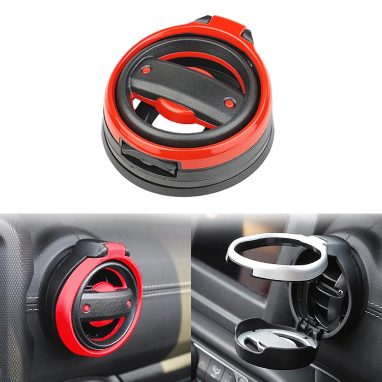 For Wrangler JK 2007-2017 JL / JT 2018+ Car Air Conditioner Air Vent Water Cup Holder