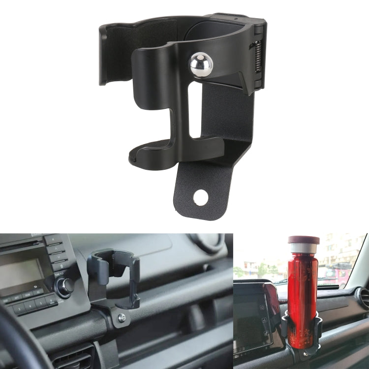 For Suzuki Jimny 2019-2020 Car Mobile Phone Holder Multifunctional Water Cup Holder, For Suzuki Jimny 2019-2020 Black