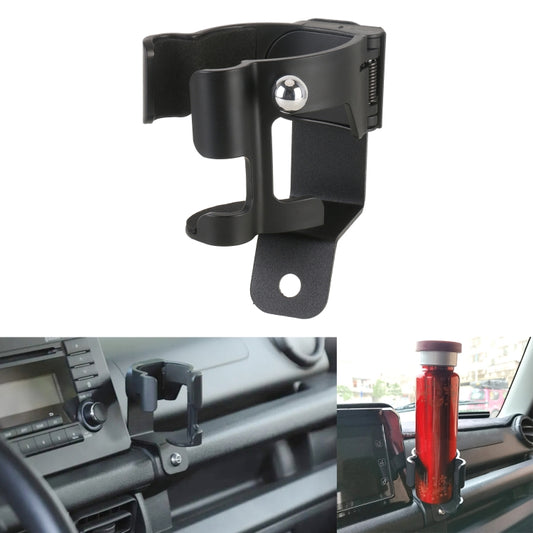 For Suzuki Jimny 2019-2020 Car Mobile Phone Holder Multifunctional Water Cup Holder, For Suzuki Jimny 2019-2020 Black