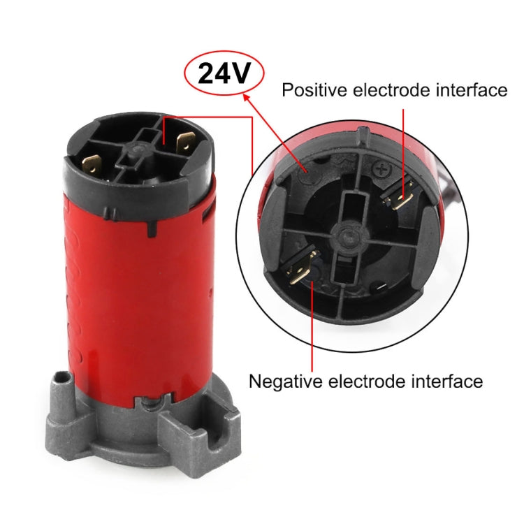 Klaxon pneumatique portable pour voiture 24 V, compresseur d'air 24 V