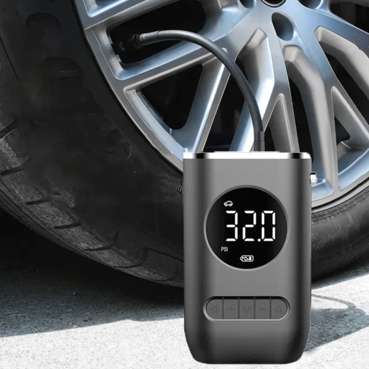 Gonfleur de pneu portable numérique sans fil pour voiture, écran numérique