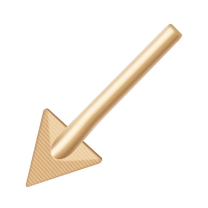 Pointe de fer à souder triangulaire de 20 mm pour réparation de pare-chocs en plastique, élimination des plis