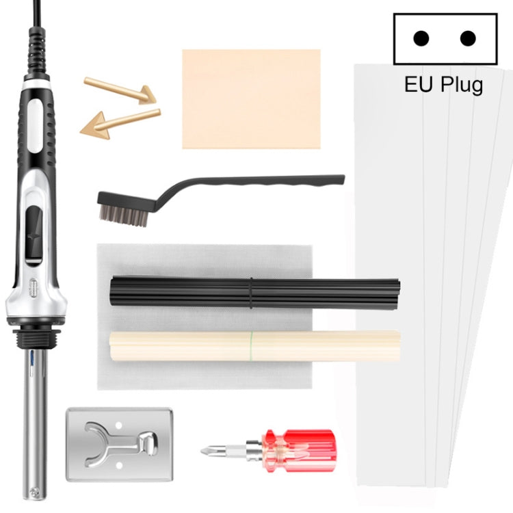 Fer à souder électrique 100W, Machine à souder le plastique, Pince de réparation de pare-chocs de voiture, prise EU, prise EU