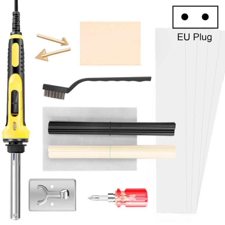 Fer à souder électrique 100W, Machine à souder le plastique, Pince de réparation de pare-chocs de voiture, prise EU, prise EU