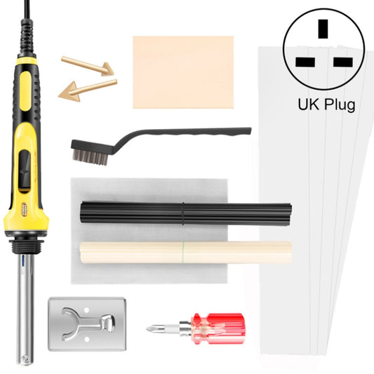 100W Electric Soldering Iron Plastic Welding Machine Car Bumper Repair Plier, UK Plug, UK Plug