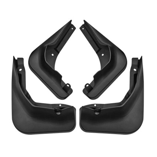 For Mercedes-Benz A-class Hatchback 2013-2018 4pcs/Set Car Auto Soft Plastic Splash Flaps Fender Guard, For Mercedes-Benz A-class Hatchback 2013-2018