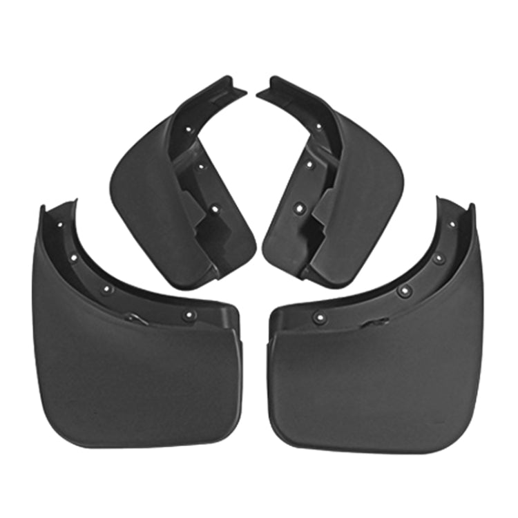 For Volkswagen Touareg 2011-2018 4pcs/Set Car Auto Soft Plastic Splash Flaps Fender Guard, For Volkswagen Touareg 2011-2018